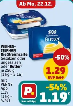 PENNY WEIHEN- STEPHAN Die Streichzarte oder Butter Angebot