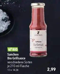 CITTI Markt Sanchon Bio Grillsauce Angebot