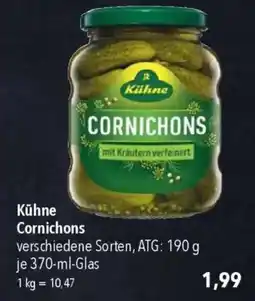 CITTI Markt Kühne Cornichons Angebot
