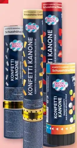 Handelshof Decor Service KONFETTI KANONE Angebot