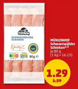 PENNY MÜHLENHOF Schwarzwälder Schinken Angebot