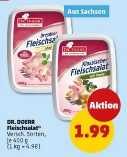 PENNY Dr. Doerr Fleischsalat Angebot