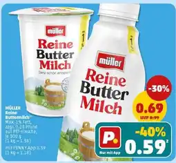 PENNY MÜLLER Reine Buttermilch Angebot