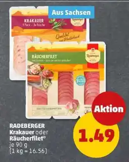 PENNY RADEBERGER Krakauer oder Räucherfilet Angebot