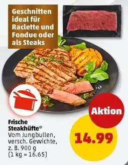 PENNY Frische Steakhüfte Angebot