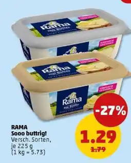 PENNY Rama Sooo Buttrig Angebot