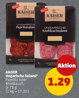 PENNY KAISER Ungarische Salami Angebot