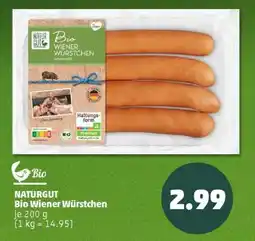 PENNY NATURGUT Bio Wiener Würstchen Angebot