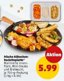 PENNY Frische Hähnchen-Racletteplatte Angebot