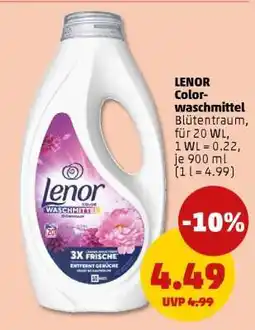 PENNY LENOR Colorwaschmittel Angebot