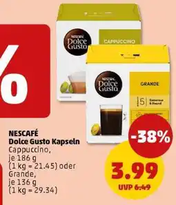 PENNY Nescafé Dolce Gusto Kapseln Angebot