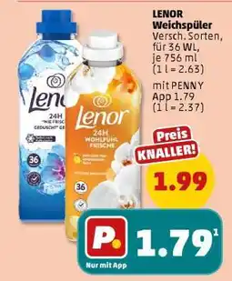PENNY Lenor Weichspüler Angebot