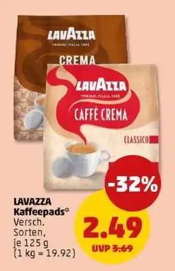 PENNY LAVAZZA Kaffeepads Angebot