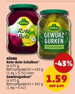 PENNY KÜHNE Rote-Bete-Scheiben Angebot