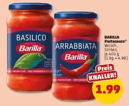 PENNY Barilla Pastasauce Angebot