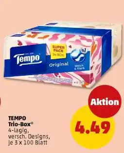 PENNY TEMPO Trio-Box Angebot
