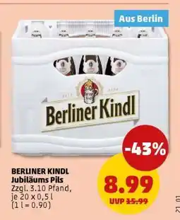 PENNY BERLINER KINDL Jubiläums Pils Angebot