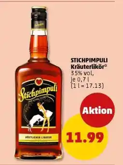 PENNY STICHPIMPULI Kräuterlikör Angebot