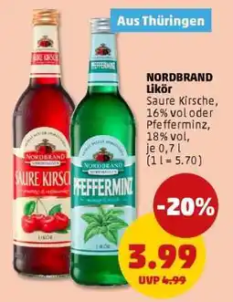 PENNY Nordbrand Likör Angebot