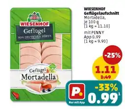 PENNY WIESENHOF Geflügelaufschnitt Angebot