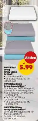 PENNY HOME IDEAS living Jersey-Spannbetttuch Angebot