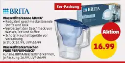 PENNY Wasserfilterkanne ALUNA Angebot