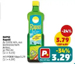 PENNY Rapso Rapsöl Angebot