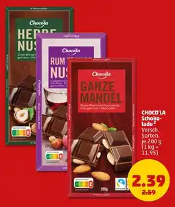 PENNY CHOCO'LA Schokolade Angebot