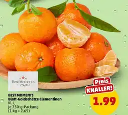 PENNY BEST MOMENTS Blatt-Goldschätze Clementinen Angebot