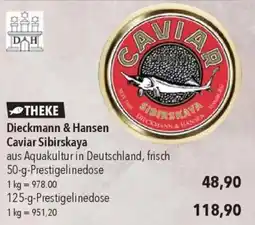 CITTI Markt Dieckmann & Hansen Caviar Sibirskaya Angebot