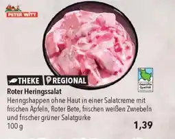 CITTI Markt PETER WITT Roter Heringssalat Angebot