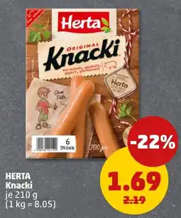 PENNY HERTA Knacki Angebot