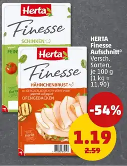 PENNY HERTA Finesse Aufschnitt Angebot
