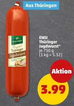 PENNY EWU Thüringer Jagdwurst Angebot