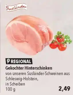 CITTI Markt Gekochter Hinterschinken Angebot