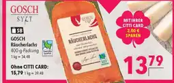 CITTI Markt GOSCH SYLT GOSCH Räucherlachs Angebot