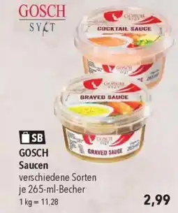 CITTI Markt GOSCH SYLT GOSCH Saucen Angebot