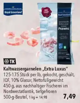 CITTI Markt Royal Greenland Kaltwassergarnelen „,Extra Luxus" Angebot