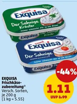 PENNY EXQUISA Frischkäsezubereitung Angebot