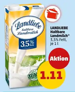 PENNY LANDLIEBE Haltbare Landmilch Angebot