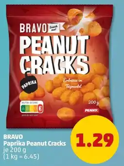 PENNY BRAVO Paprika Peanut Cracks Angebot
