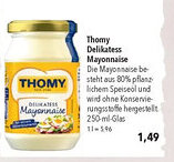 CITTI Markt Thomy Delikatess Mayonnaise Angebot