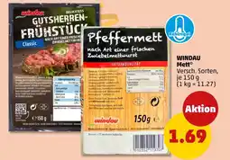 PENNY WINDAU Mett Angebot