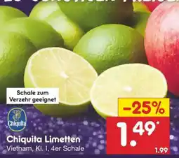 Netto Marken-Discount Chiquita Limetten Angebot