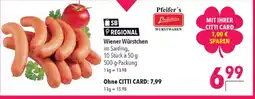 CITTI Markt Wiener Würstchen Angebot