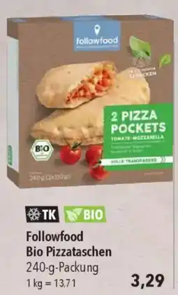 CITTI Markt Followfood Bio Pizzataschen Angebot