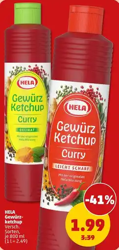 PENNY HELA Gewürzketchup Angebot