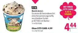 CITTI Markt Ben & Jerry's Eiscreme der besonderen Art Angebot