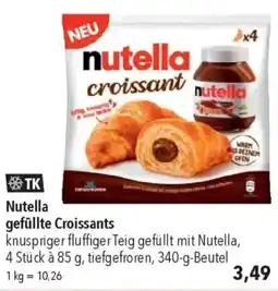 CITTI Markt Nutella gefüllte Croissants Angebot