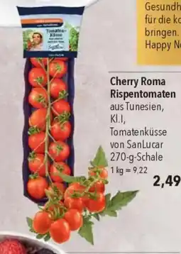 CITTI Markt SanLucar Cherry Roma Rispentomaten Angebot